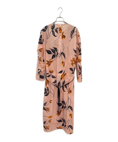 MARNI（マルニ）MARNI (マルニ) Floral Cotton Poplin Midi Dress ピンク サイズ:36の古着・服飾アイテム