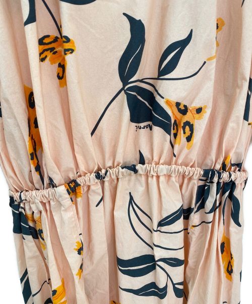 MARNI（マルニ）MARNI (マルニ) Floral Cotton Poplin Midi Dress ピンク サイズ:36の古着・服飾アイテム