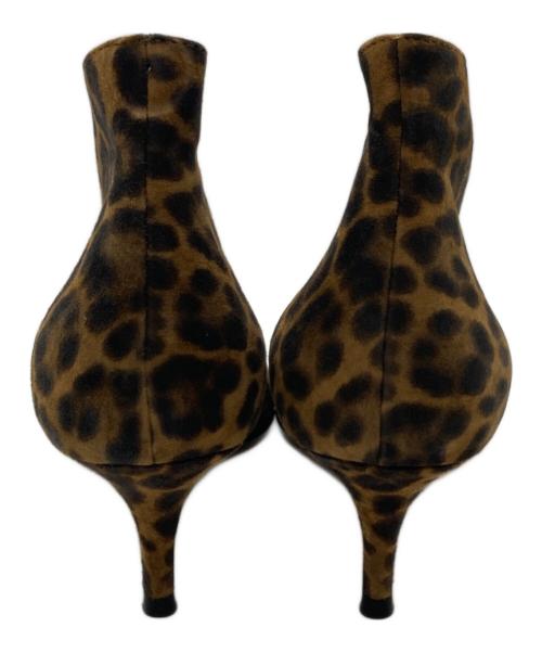 Gianvito Rossi（ジャンヴィト ロッシ）Gianvito Rossi (ジャンヴィト・ロッシ) LEOPARD 5.5cm HEAL ブラウン サイズ:37の古着・服飾アイテム