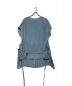 MM6 Maison Margiela (エムエムシックス メゾンマルジェラ) Peplum pleated tops ライトブルー サイズ:42：10000円