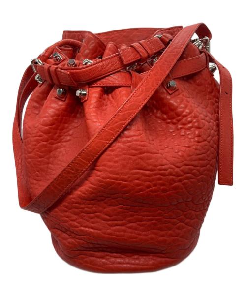ALEXANDER WANG（アレキサンダー・ワン）ALEXANDER WANG (アレキサンダーワング) ディエゴショルダーバッグ レッドの古着・服飾アイテム