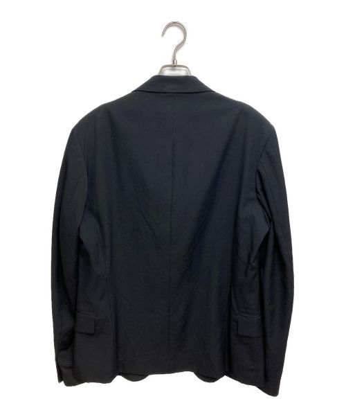 Yohji Yamamoto pour homme（ヨウジヤマモト プールオム）Yohji Yamamoto pour homme (ヨウジヤマモト プールオム) 2重襟ジャケット ブラック サイズ:3の古着・服飾アイテム