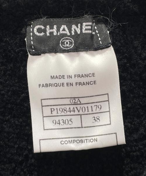CHANEL（シャネル）CHANEL (シャネル) Sleeveless Knit ブラック サイズ:38の古着・服飾アイテム