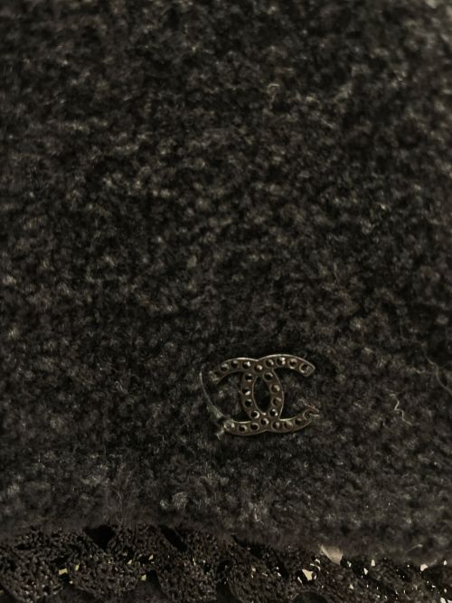 CHANEL（シャネル）CHANEL (シャネル) Sleeveless Knit ブラック サイズ:38の古着・服飾アイテム