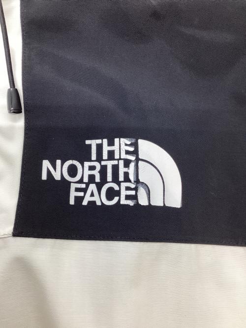 THE NORTH FACE（ザ ノース フェイス）THE NORTH FACE (ザ ノース フェイス) sacai (サカイ) ナイロンモッズコート ホワイト×ブラック サイズ:Sの古着・服飾アイテム