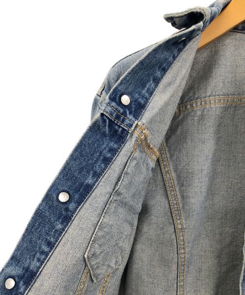holiday（ホリデー）HOLIDAY (ホリデー) ダメージデニムジャケット インディゴ サイズ:ONE SIZEの古着・服飾アイテム