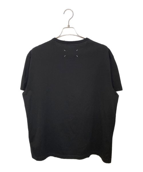 Maison Margiela（メゾンマルジェラ）Maison Margiela  (メゾンマルジェラ) ミニロゴTシャツ ブラック サイズ:50の古着・服飾アイテム