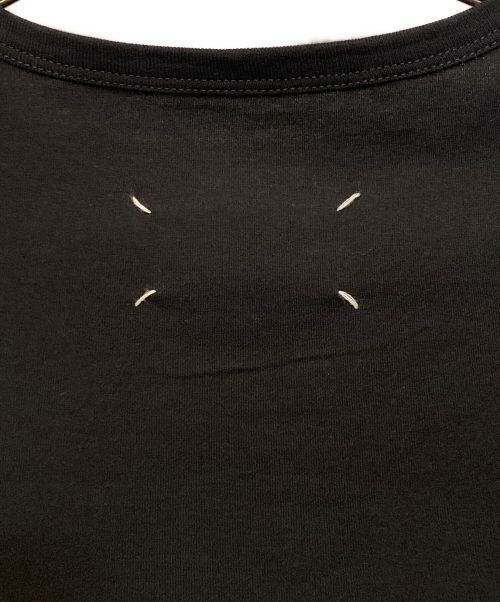 Maison Margiela（メゾンマルジェラ）Maison Margiela  (メゾンマルジェラ) ミニロゴTシャツ ブラック サイズ:50の古着・服飾アイテム