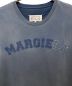 中古・古着 Maison Margiela (メゾン マルジェラ) 23SS オーバーサイズ オーバーダイ ロゴTシャツ ネイビー サイズ:XS：45000円