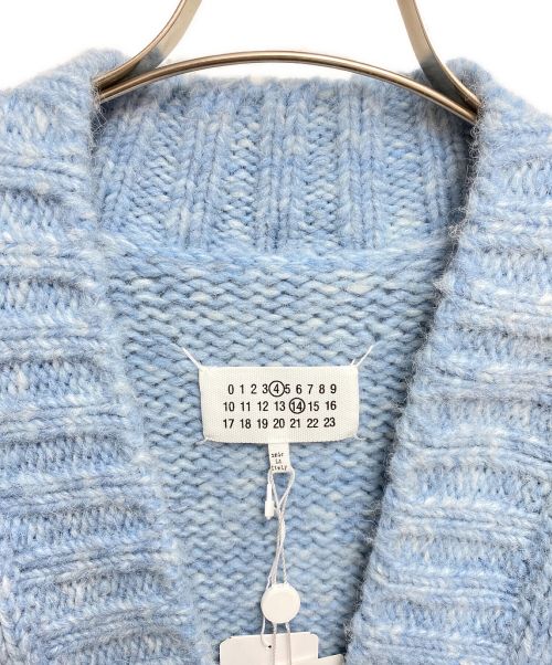 Maison Margiela（メゾンマルジェラ）Maison Margiela (メゾンマルジェラ) 22AW ボタニカルダイカーディガン ブルー サイズ:Mの古着・服飾アイテム