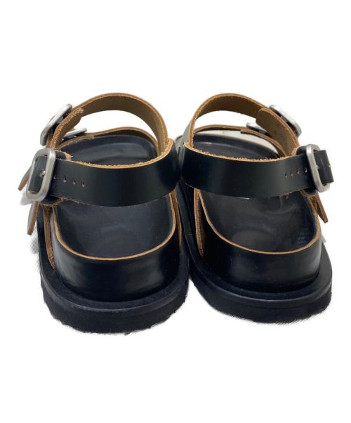 BIRKENSTOCK（ビルケンシュトック）BIRKENSTOCK (ビルケンシュトック) JIL SANDER (ジルサンダー) MILANOサンダル ブラック サイズ:38の古着・服飾アイテム