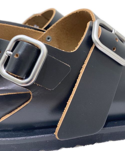 BIRKENSTOCK（ビルケンシュトック）BIRKENSTOCK (ビルケンシュトック) JIL SANDER (ジルサンダー) MILANOサンダル ブラック サイズ:38の古着・服飾アイテム