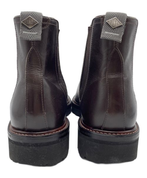 W.H（ダブルエイチ）W.H (ダブルエイチ) サイドゴアブーツ ブラウン サイズ:6の古着・服飾アイテム