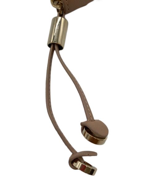 JIMMY CHOO（ジミーチュウ）JIMMY CHOO (ジミーチュウ) スタースタッズ ラウンドファスナー コインケース ピンクの古着・服飾アイテム