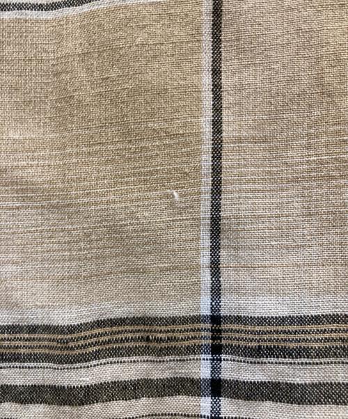 martinique（マルティニーク）martinique (マルティニーク) リネンヴィスコースサファリシャツ ベージュ サイズ:-の古着・服飾アイテム