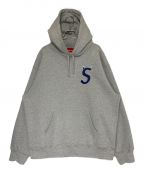 SUPREMEシュプリーム）の古着「S Logo Hooded Sweatshirt」｜グレー
