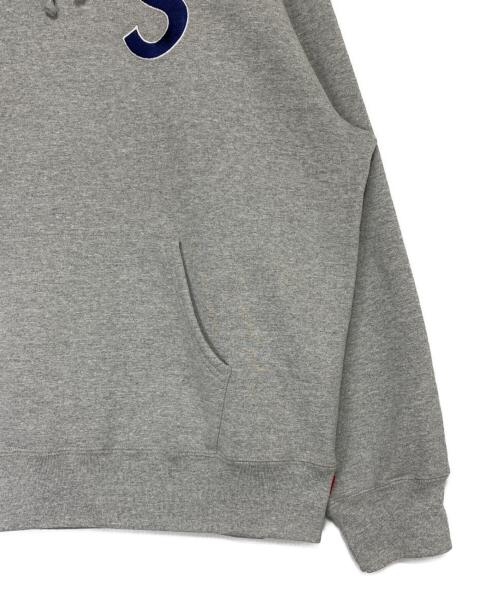 SUPREME（シュプリーム）SUPREME (シュプリーム) S Logo Hooded Sweatshirt グレー サイズ:SIZE XLの古着・服飾アイテム