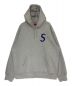 SUPREME（シュプリーム）の古着「S Logo Hooded Sweatshirt」｜グレー