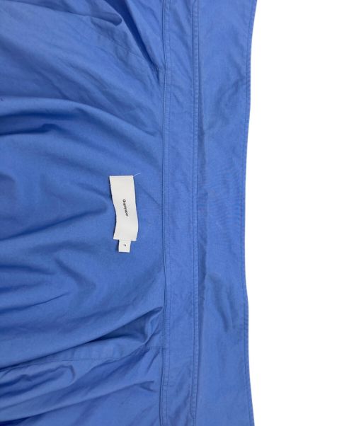 Graphpaper（グラフペーパー）Graphpaper (グラフペーパー) BROAD OVERSIZED S/S REGULAR COLLAR SHIRT ブルー サイズ:フリーサイズの古着・服飾アイテム