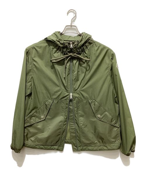 MONCLER（モンクレール）MONCLER (モンクレール) ROSELEND ナイロンジャケット オリーブの古着・服飾アイテム