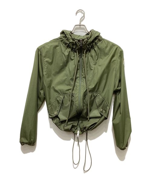 MONCLER（モンクレール）MONCLER (モンクレール) ROSELEND ナイロンジャケット オリーブの古着・服飾アイテム
