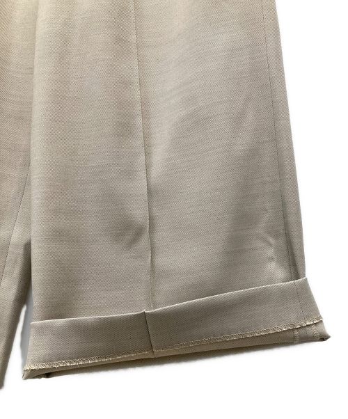 CITY（シティ）CITY (シティ) パイピングタックパンツ ブラウン サイズ:不明の古着・服飾アイテム