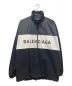 BALENCIAGA（バレンシアガ）の古着「デニムナイロン切替ポプリンシャツブルゾン」｜ブラック