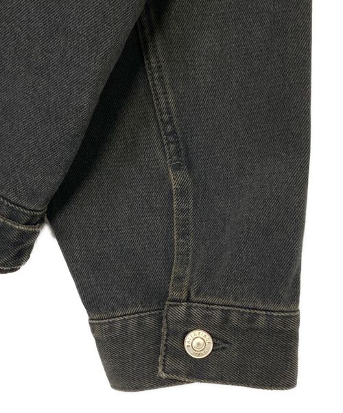 BALENCIAGA（バレンシアガ）BALENCIAGA (バレンシアガ) Spray Paint BB Logo Denim Jacket サイズ:Sの古着・服飾アイテム