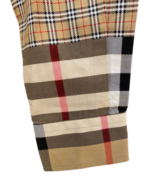 BURBERRY（バーバリー）BURBERRY (バーバリー) Crazy Check Shirt ブラウン サイズ:Sの古着・服飾アイテム