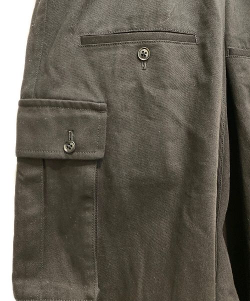 Yohji Yamamoto pour homme（ヨウジヤマモト プールオム）Yohji Yamamoto pour homme (ヨウジヤマモト プールオム) デニムカーゴオーバーオール ブラック サイズ:1の古着・服飾アイテム