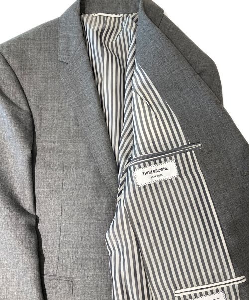 THOM BROWNE. NEW YORK（トムブラウン ニューヨーク）THOM BROWNE. NEW YORK (トムブラウンニューヨーク) 3Bセットアップスーツ グレーの古着・服飾アイテム