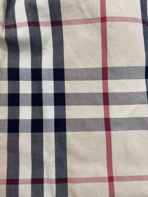 BURBERRY（バーバリー）BURBERRY (バーバリー) Gosha Rubchinskiy (ゴーシャラブチンスキー) Short Sleeved Check Shirt （ショートスリーブチェックシャツ） ベージュ サイズ:Mの古着・服飾アイテム