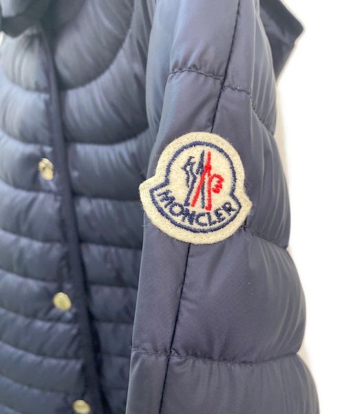 MONCLER（モンクレール）MONCLER (モンクレール) ダウンポンチョ/CHINCHARD ネイビー サイズ:1の古着・服飾アイテム