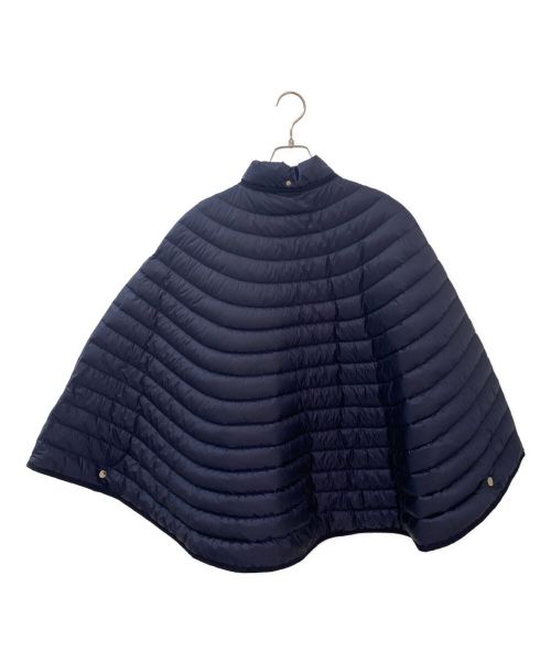 MONCLER（モンクレール）MONCLER (モンクレール) ダウンポンチョ/CHINCHARD ネイビー サイズ:1の古着・服飾アイテム