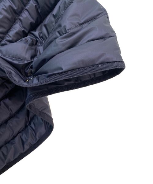 MONCLER（モンクレール）MONCLER (モンクレール) ダウンポンチョ/CHINCHARD ネイビー サイズ:1の古着・服飾アイテム