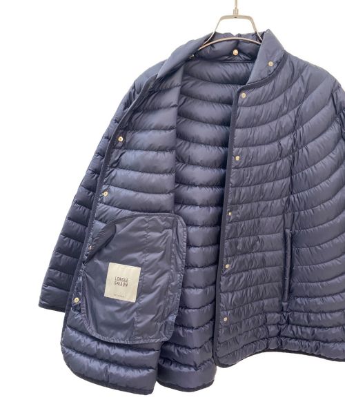 MONCLER（モンクレール）MONCLER (モンクレール) ダウンポンチョ/CHINCHARD ネイビー サイズ:1の古着・服飾アイテム