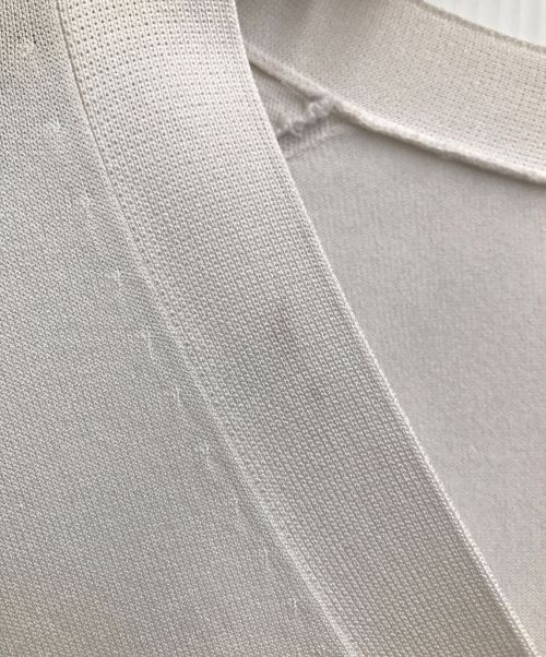 GRACE CLASS（グレースクラス）GRACE CLASS (グレースクラス) ビッグパール釦カーディガン ホワイト サイズ:36の古着・服飾アイテム