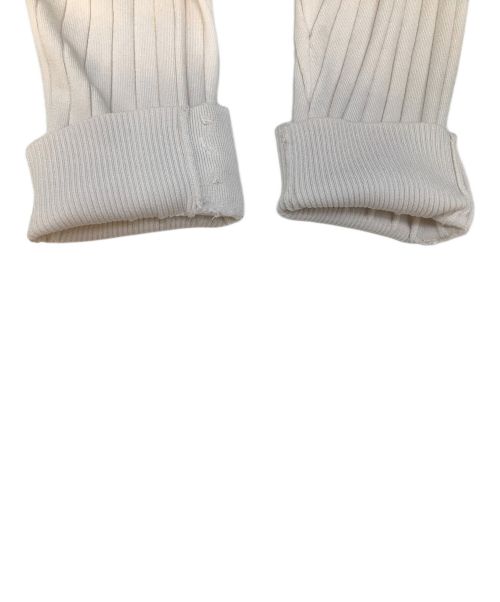 GRACE CLASS（グレースクラス）GRACE CLASS (グレースクラス) ビッグパール釦カーディガン ホワイト サイズ:36の古着・服飾アイテム