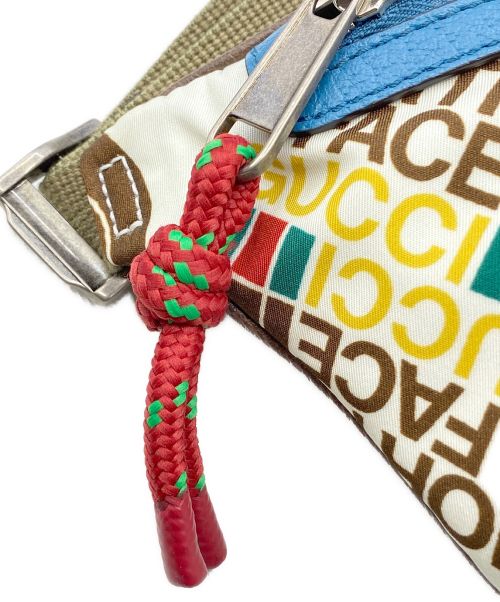 GUCCI（グッチ）GUCCI (グッチ) THE NORTH FACE (ザ ノース フェイス) ベルトバッグ サイズ:-の古着・服飾アイテム