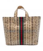 COMME des GARCONS×GUCCIコムデギャルソン×グッチ）の古着「PVCクラフトペーパートートバッグ」
