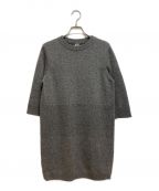 HERMESエルメス）の古着「カシミヤロングニット」｜グレー