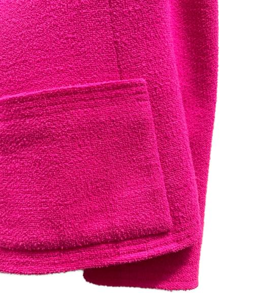 CHANEL（シャネル）CHANEL (シャネル) ノーカラージャケット ピンク サイズ:40の古着・服飾アイテム