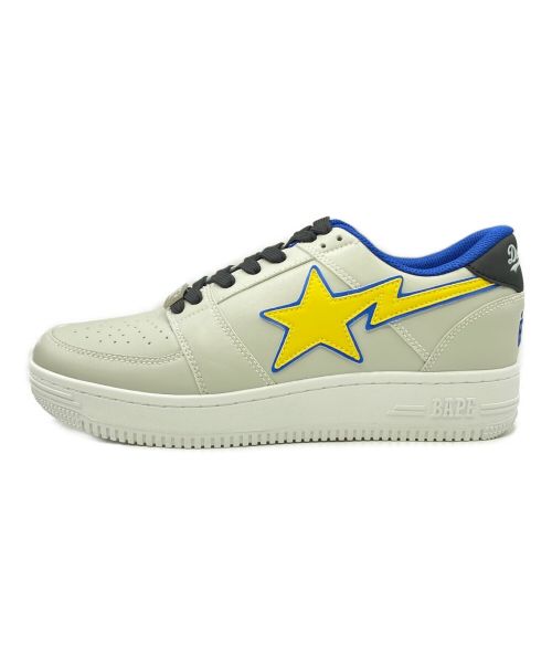 BAPESTA（ベイプスタ）BAPESTA (ベイプスタ) Dreamville (ドリームビル) Bape Sta Low グレー×イエロー サイズ:27cm(US 9) 未使用品の古着・服飾アイテム
