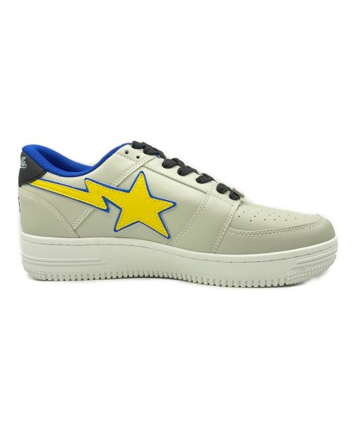 BAPESTA（ベイプスタ）BAPESTA (ベイプスタ) Dreamville (ドリームビル) Bape Sta Low グレー×イエロー サイズ:27cm(US 9) 未使用品の古着・服飾アイテム