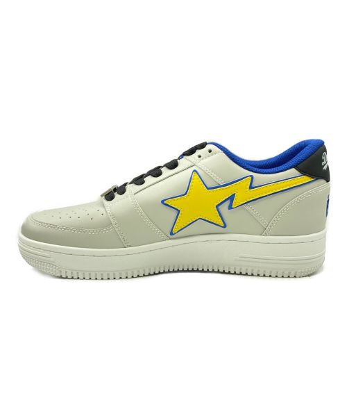 BAPESTA（ベイプスタ）BAPESTA (ベイプスタ) Dreamville (ドリームビル) Bape Sta Low グレー×イエロー サイズ:27cm(US 9) 未使用品の古着・服飾アイテム