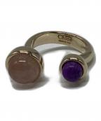 Chloeクロエ）の古着「Zodiac Capricorn クロエ ゾディアック  2ストーン リング」