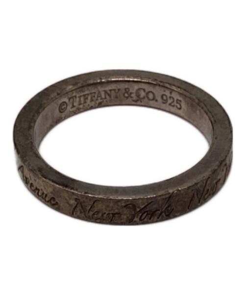TIFFANY & Co.（ティファニー アンド コー）TIFFANY & Co. (ティファニー) 727 Fifth Avenue ノーツ ナロー ニューヨークリング サイズ:無しの古着・服飾アイテム