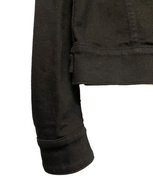 DIOR HOMME（ディオール オム）DIOR HOMME (ディオール オム) フランソワバールデニムジャケット ブラック サイズ:48の古着・服飾アイテム