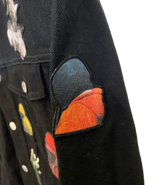 DIOR HOMME（ディオール オム）DIOR HOMME (ディオール オム) フランソワバールデニムジャケット ブラック サイズ:48の古着・服飾アイテム
