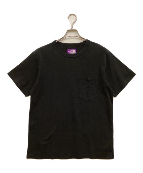 THE NORTHFACE PURPLELABEL（ザ・ノースフェイス パープルレーベル）THE NORTHFACE PURPLELABEL (ザ・ノースフェイス パープルレーベル) 7oz H/S Pocket Tee ブラック サイズ:SIZE Mの古着・服飾アイテム